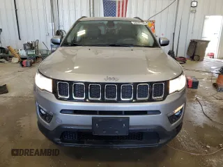 2021 Jeep Compass Altitude with VIN 3C4NJDBB3MT579230, listed as a Copart auction lot 58232705 with 12,355 mi miles and Salvage title. Bid and sale history available at DreamBid. Image 5.