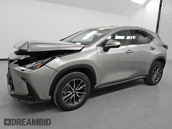 2024 Lexus NX 350h Luxury z VIN 2T2HKCEZ1RC028250, wystawiony jako Copart lot #43834705 z przebiegiem 13 569 mil mil oraz Czysty tytuł • Clean title. Historia ofert i sprzedaży dostępna na DreamBid. Obrazek 1.