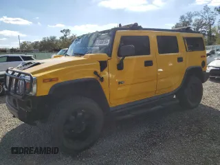 2003 Hummer H2 with VIN 5GRGN23U43H115909, listed as a Copart auction lot 81089154 with 0 mi miles and Clean Title. Bid and sale history available at carsss.com. Image 1.