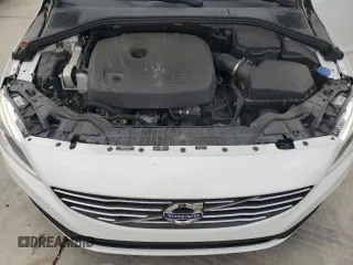 2017 Volvo V60 Premier with VIN YV140MEK1H1347758, listed as a Copart auction lot 74616154 with 0 mi miles and Salvage Title. Bid and sale history available at carsss.com. Image 12.