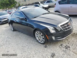 2015 Cadillac ATS Coupe Performance AWD with VIN 1G6AJ1R38F0114487, listed as a Copart auction lot 72252084 with 75,542 mi miles and Salvage Title. Bid and sale history available at carsss.com. Image 4.