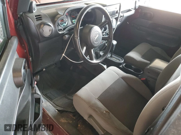 2008 Jeep Wrangler X with VIN 1J4FA241X8L541485, listed as a Copart auction lot 54050235 with 145,748 mi miles and Salvage title. Bid and sale history available at DreamBid. Image 8.