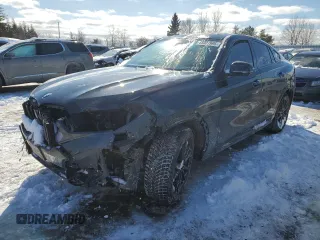 2024 BMW X6 xDrive40i with VIN 5UX33EX07R9V36426, listed as a Copart auction lot 45027995 with 0 mi miles and Clean Title. Bid and sale history available at carsss.com. Image 1.