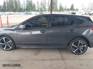 2022 Subaru Impreza Sport with VIN 4S3GTAM68N3717598, listed as a IAAI auction lot 41778477 with 36,555 mi miles. Bid and sale history available at carsss.com. Image 15.
