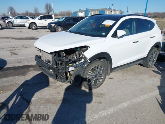 2019 Hyundai Tucson Ultimate with VIN KM8J3CAL2KU903389, listed as a IAAI auction lot 41421264 with 73,326 mi miles. Bid and sale history available at carsss.com. Image 20.