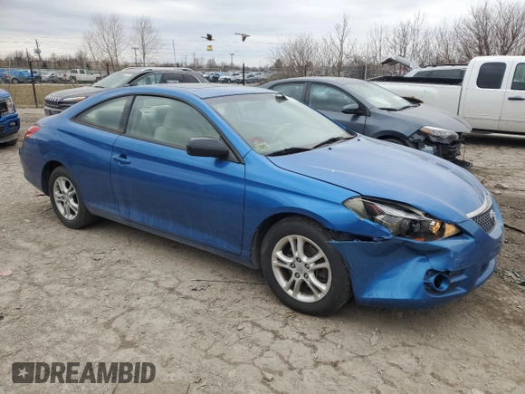 2008 Toyota Solara SE with VIN 4T1CE30P28U761898, listed as a Copart auction lot 46403145 with 153,382 mi miles and Salvage Title. Bid and sale history available at carsss.com. Image 4.