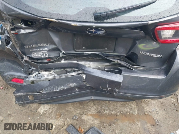 2023 Subaru Impreza Premium with VIN 4S3GTAD67P3722018, listed as a IAAI auction lot 41099791 with 16,126 mi miles and . Bid and sale history available at DreamBid. Image 17.