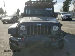 2017 Jeep Wrangler Unlimited Rubicon Recon with VIN 1C4BJWFG4HL533413, listed as a Copart auction lot 86196194 with 39,162 mi miles and Salvage title. Bid and sale history available at DreamBid. Image 5.