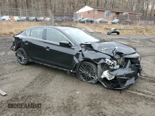 2022 Acura ILX Premium with VIN 19UDE2F80NA007870, listed as a Copart auction lot 51510945 with 79,529 mi miles and Salvage title. Bid and sale history available at DreamBid. Image 4.