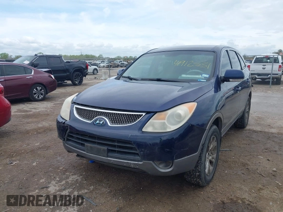 2008 Hyundai Veracruz GLS with VIN KM8NU13C38U071456, listed as a IAAI auction lot 41912531 with 204,024 mi miles and . Bid and sale history available at DreamBid. Image 17.