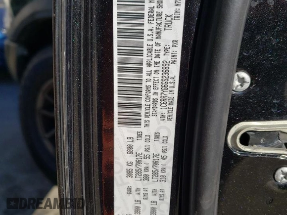 2016 Ram 1500 Rebel z VIN 1C6RR7YG6GS236892, wystawiony jako Copart lot #79632183 z przebiegiem 64 533 mil mil oraz Szkoda całkowita • Salvage title. Historia ofert i sprzedaży dostępna na DreamBid. Obrazek 12.