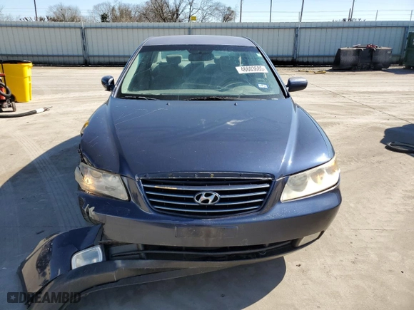 2007 Hyundai Azera SE with VIN KMHFC46F77A183675, listed as a Copart auction lot 46603685 with 159,910 mi miles and Salvage Title. Bid and sale history available at carsss.com. Image 5.