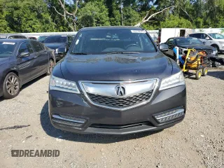 2015 Acura MDX Technology with VIN 5FRYD3H4XFB005764, listed as a Copart auction lot 60278975 with 135,959 mi miles and Non repairable. Bid and sale history available at DreamBid. Image 5.