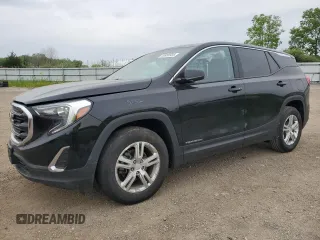 2019 GMC Terrain SLE with VIN 3GKALMEV1KL363358, listed as a Copart auction lot 59936535 with 57,507 mi miles and Salvage title. Bid and sale history available at DreamBid. Image 1.