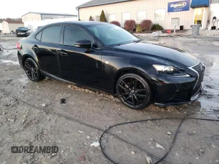 2014 Lexus IS 250 with VIN JTHBF1D25E5005468, listed as a Copart auction lot 85463284 with 149,477 mi miles and Salvage Title. Bid and sale history available at carsss.com. Image 4.