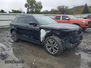 2018 Land Rover Range Rover Velar R-Dynamic HSE with VIN SALYM2RX5JA734253, listed as a Copart auction lot 74901694 with 91,711 mi miles and Salvage Title. Bid and sale history available at carsss.com. Image 4.