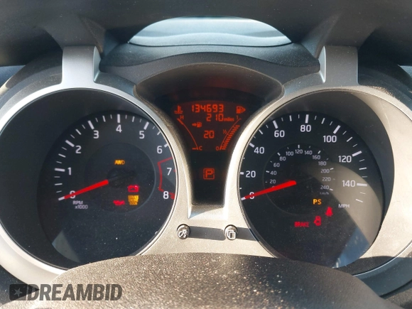 2013 Nissan Juke SV with VIN JN8AF5MV0DT220494, listed as a IAAI auction lot 41401846 with 134,693 mi miles. Bid and sale history available at carsss.com. Image 7.
