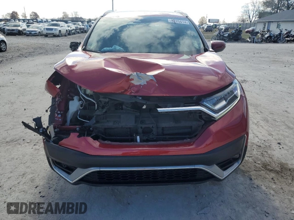 2020 Honda CR-V Touring with VIN 2HKRW1H97LH402586, listed as a Copart auction lot 83325814 with 61,232 mi miles and Salvage Title. Bid and sale history available at carsss.com. Image 5.