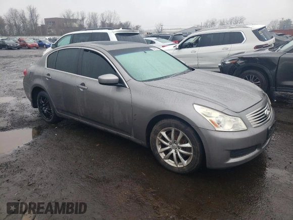 2009 Infiniti G37 Sedan x with VIN JNKCV61F39M051579, listed as a Copart auction lot 51493645 with 0 mi miles and Salvage Title. Bid and sale history available at carsss.com. Image 4.