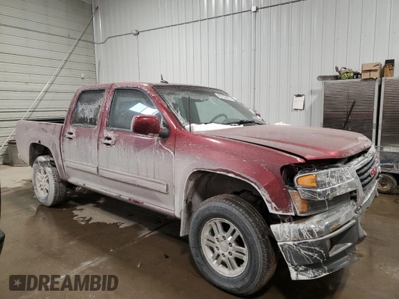 2010 GMC Canyon SLE1 with VIN 1GTJTCDE8A8113426, listed as a Copart auction lot 45753455 with 185,676 mi miles and Salvage Title. Bid and sale history available at carsss.com. Image 4.