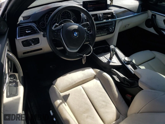 2020 BMW 4 Series 430i with VIN WBA4W3C03LAG91519, listed as a Copart auction lot 81572414 with 95,854 mi miles and Salvage title. Bid and sale history available at DreamBid. Image 8.