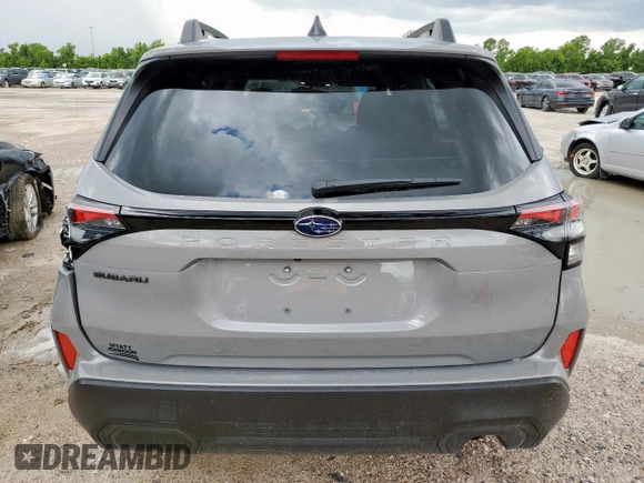 2025 Subaru Forester Premium с VIN JF2SLDBC0SH521532, выставлен на аукционе Copart как лот 61059815 с пробегом 2 133 миль миль и Списание • Salvage title. История ставок и продаж доступна на DreamBid. Изображение 6.