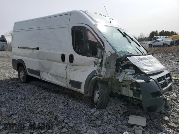 2017 Ram ProMaster Cargo with VIN 3C6TRVDG3HE525443, listed as a Copart auction lot 50401815 with 106,958 mi miles and Salvage Title. Bid and sale history available at carsss.com. Image 4.