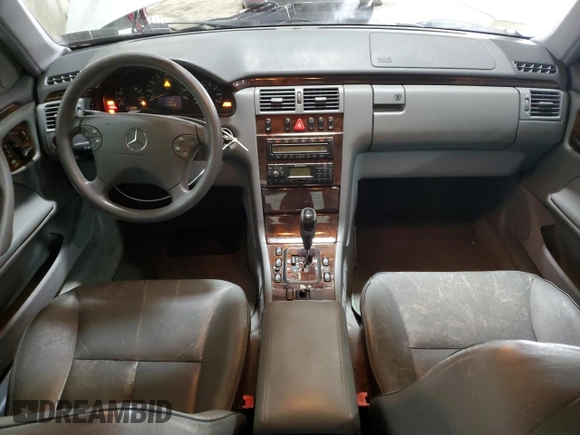 2001 Mercedes-Benz E-Class with VIN WDBJF65J61B198210, listed as a Copart auction lot 72616744 with 305,814 mi miles and Salvage Title. Bid and sale history available at carsss.com. Image 8.