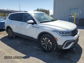 2024 Volkswagen Tiguan S with VIN 3VVRB7AX6RM198519, listed as a Copart auction lot 55683755 with Not provided miles and Salvage title. Bid and sale history available at DreamBid. Image 4.