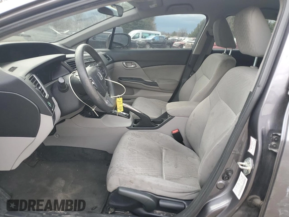 2014 Honda Civic Sedan LX with VIN 19XFB2F55EE209364, listed as a Copart auction lot 51241935 with 112,064 mi miles and Salvage Title. Bid and sale history available at carsss.com. Image 7.