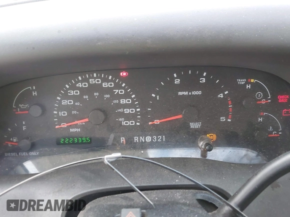 2004 Ford F-250 XL with VIN 1FTNX21P44ED86312, listed as a IAAI auction lot 42703594 with 222,339 mi miles and . Bid and sale history available at DreamBid. Image 7.