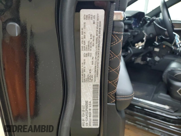 2023 Jeep Grand Cherokee Summit Reserve with VIN 1C4RJKEG3P8862582, listed as a Copart auction lot 54504345 with 9,763 mi miles and Salvage title. Bid and sale history available at DreamBid. Image 13.