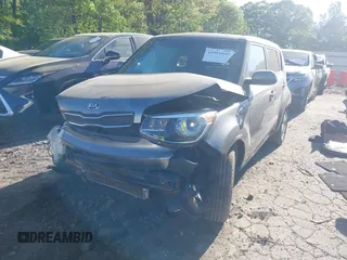 2017 Kia Soul with VIN KNDJN2A21H7467934, listed as a IAAI auction lot 41991845 with 102,027 mi miles. Bid and sale history available at carsss.com. Image 2.