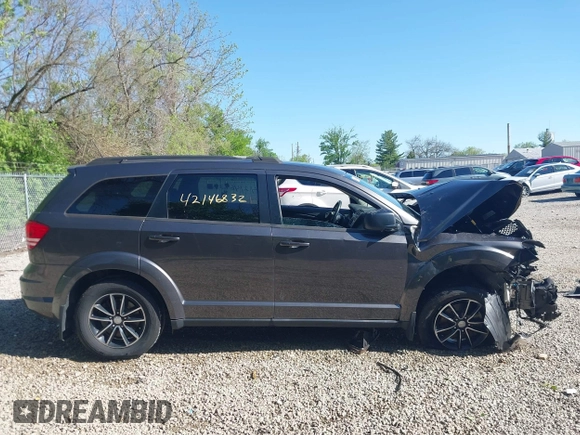 2017 Dodge Journey SE with VIN 3C4PDCAB3HT683525, listed as a IAAI auction lot 42146832 with Not Provided miles and . Bid and sale history available at DreamBid. Image 14.
