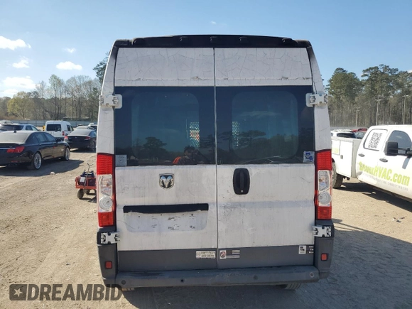 2014 Ram ProMaster Cargo with VIN 3C6TRVCG2EE103192, listed as a Copart auction lot 48890315 with Not Provided miles and Salvage Title. Bid and sale history available at carsss.com. Image 6.