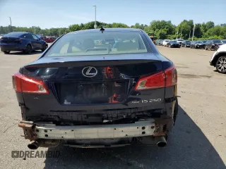 2011 Lexus IS 250 with VIN JTHCF5C20B5047491, listed as a Copart auction lot 61345255 with 118,407 mi miles and Salvage title. Bid and sale history available at DreamBid. Image 6.