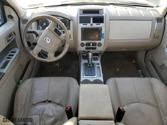 2010 Mercury Mariner Hybrid with VIN 4M2CN2K39AKJ08571, listed as a Copart auction lot 42963775 with 0 mi miles and Salvage Title. Bid and sale history available at carsss.com. Image 8.