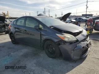 2013 Toyota Prius One with VIN JTDKN3DU3D1634573, listed as a Copart auction lot 48707415 with 122,994 mi miles and Salvage Title. Bid and sale history available at carsss.com. Image 4.