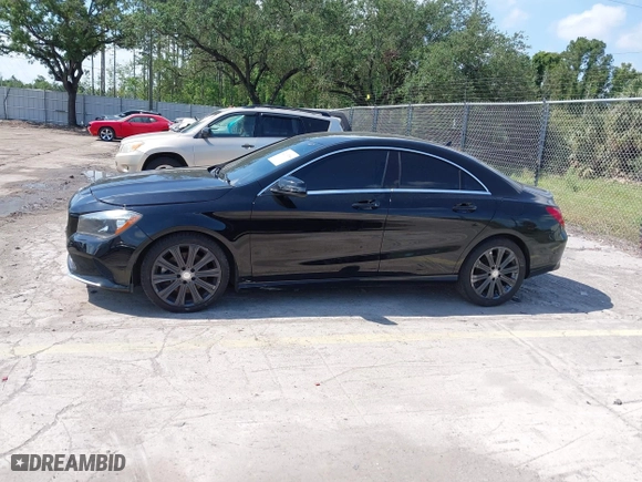 2017 Mercedes-Benz CLA with VIN WDDSJ4EB0HN445169, listed as a IAAI auction lot 42015788 with 58,900 mi miles. Bid and sale history available at carsss.com. Image 14.