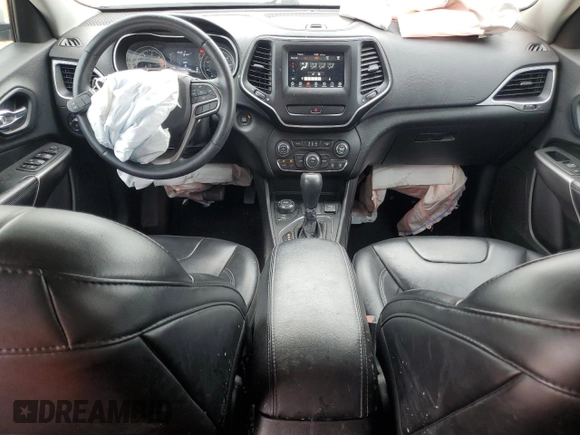 2019 Jeep Cherokee Latitude Plus with VIN 1C4PJMLB7KD195798, listed as a Copart auction lot 54230905 with 80,898 mi miles and Salvage title. Bid and sale history available at DreamBid. Image 8.