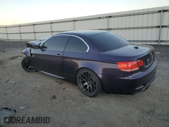 2008 BMW 3 Series M3 with VIN WBSWL93588P331031, listed as a Copart auction lot 83349194 with 0 mi miles and Non Repairable. Bid and sale history available at carsss.com. Image 2.