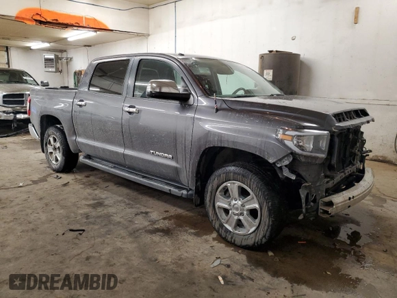 2014 Toyota Tundra 4WD Truck with VIN 5TFDM5F10EX058305, listed as a Copart auction lot 85477244 with 208,157 mi miles and Salvage Title. Bid and sale history available at carsss.com. Image 4.
