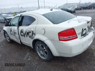 2008 Dodge Avenger SXT with VIN 1B3LC56K48N171974, listed as a IAAI auction lot 41892924 with 154,302 mi miles and . Bid and sale history available at DreamBid. Image 3.