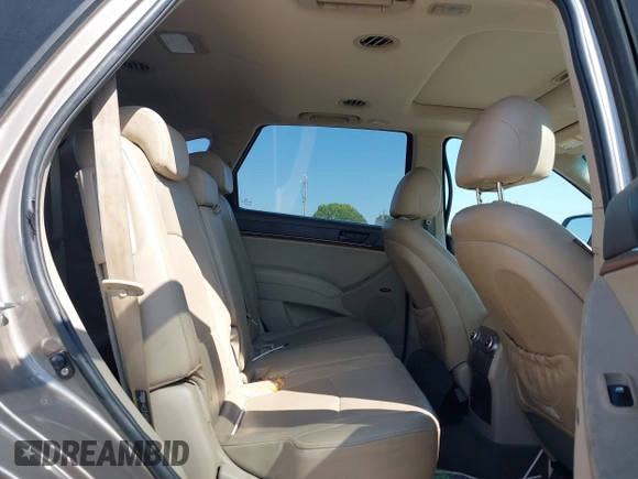 2011 Hyundai Veracruz GLS with VIN KM8NU4CC5BU156226, listed as a IAAI auction lot 40325906 with 223,245 mi miles and . Bid and sale history available at DreamBid. Image 8.