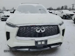 2024 Infiniti QX60 Luxe z VIN 5N1DL1FS5RC339335, wystawiony jako Copart lot #86246554 z przebiegiem 9 516 mil mil oraz Szkoda całkowita • Salvage title. Historia ofert i sprzedaży dostępna na DreamBid. Obrazek 5.