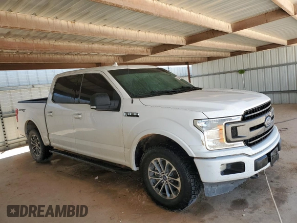 2018 Ford F-150 XL z VIN 1FTEW1EP6JKD18713, wystawiony jako Copart lot #59118324 z przebiegiem 95 203 mil mil oraz Szkoda całkowita • Salvage title. Historia ofert i sprzedaży dostępna na DreamBid. Obrazek 4.