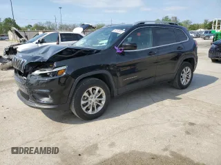 2019 Jeep Cherokee Latitude with VIN 1C4PJMCB9KD138616, listed as a Copart auction lot 56364645 with 116,241 mi miles and Salvage title. Bid and sale history available at DreamBid. Image 1.