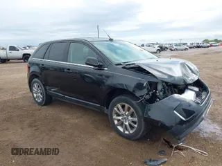 2014 Ford Edge Limited with VIN 2FMDK3KC9EBA47243, listed as a IAAI auction lot 41106854 with 232,065 mi miles. Bid and sale history available at carsss.com. Image 1.