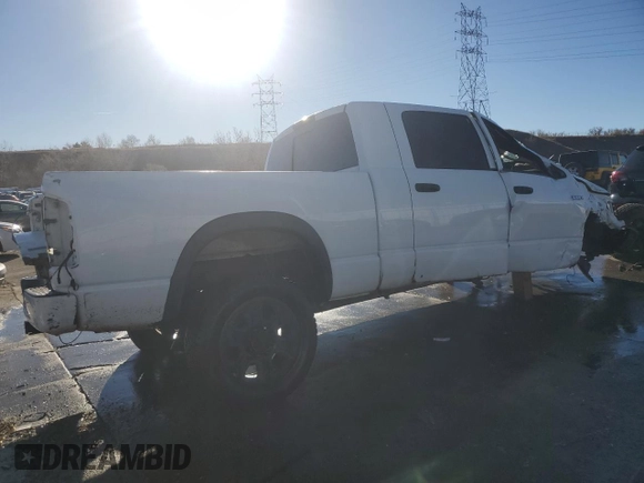 2008 Dodge Ram 3500 SXT with VIN 3D7MX39A68G175859, listed as a Copart auction lot 80986544 with 268,459 mi miles and Salvage Title. Bid and sale history available at carsss.com. Image 3.