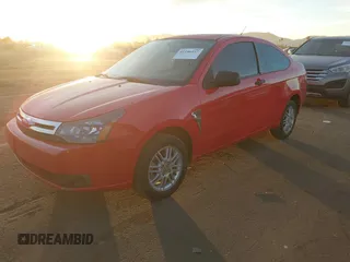 2008 Ford Focus SE with VIN 1FAHP33N08W279388, listed as a IAAI auction lot 41186937 with 199,981 mi miles. Bid and sale history available at carsss.com. Image 2.